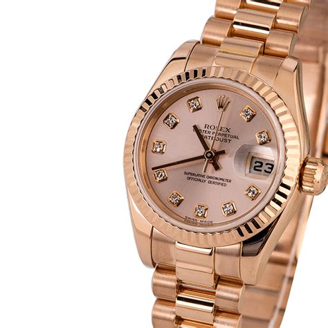 rolex rosegold damen mit rubin im ziffrrnblatt|Rolex Damen Roségold Datejust Rosa MOP Diamant Zifferblatt .